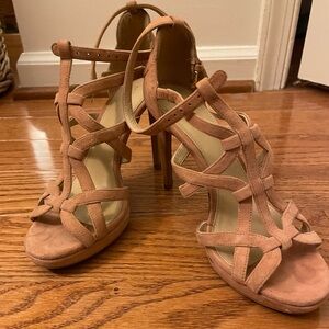 Michael Kors Dusty Rose Strappy Heel